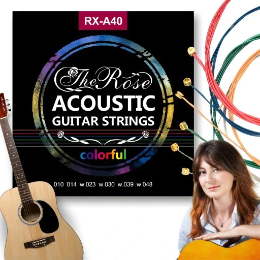rx a40 acoustic guitar strings